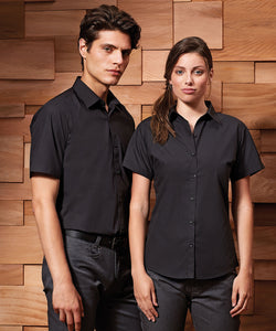 Chemise à manches courtes en popeline Supreme