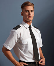 Charger l&#39;image dans la galerie, Chemise de pilote à manches courtes