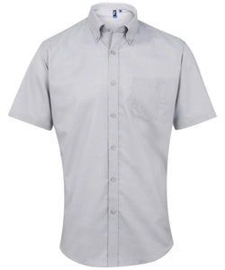 Chemise Oxford à manches courtes Signature homme