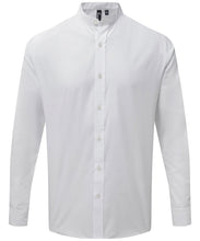 Charger l&#39;image dans la galerie, Chemise manches longues à col grand-père