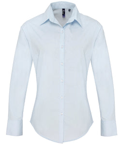 Chemise à manches longues en popeline Supreme Femme