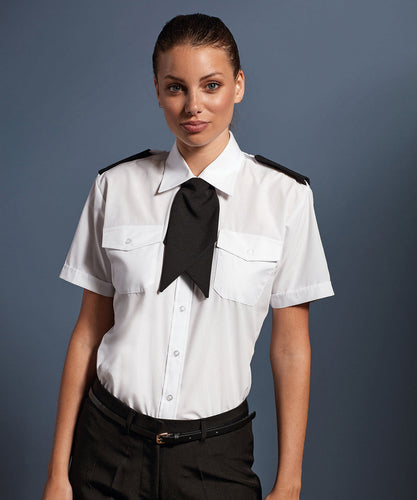 Chemisier de pilote à manches courtes Femme