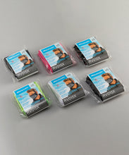 Charger l'image dans la galerie, Pack de 5 masques de protection zigzag antibactérien en tissu naturel