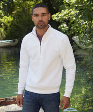 Charger l'image dans la galerie, Sweat-shirt zippé 1/4 Premium 80/20