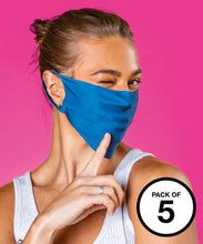 Charger l'image dans la galerie, Masque antiviral en Lycra (Pack de 5)