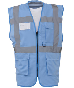 Gilet multifonction haute visibilité pour cadres (HVW801)