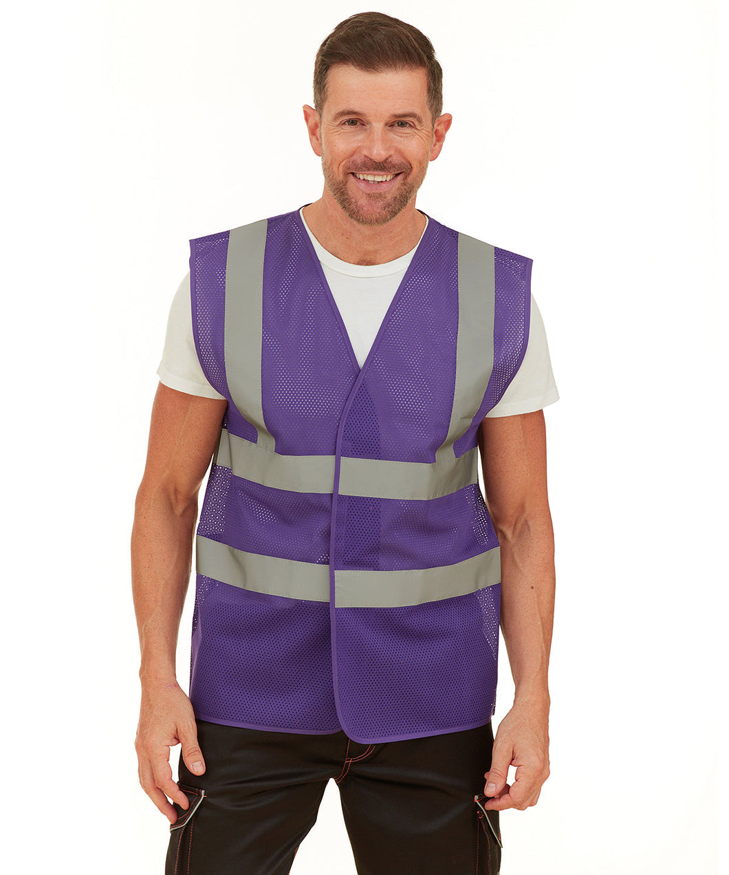 Gilet haute visibilté nid d'abeille (HVW120)