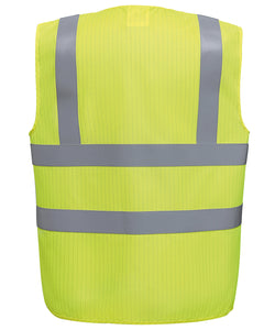 Gilet sans manches anti-statique antidéflagrant haute visibilité (HVW100ASFR)